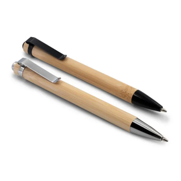  Bamboo ball pen Crna