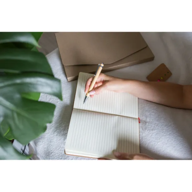  Bamboo ball pen Crna