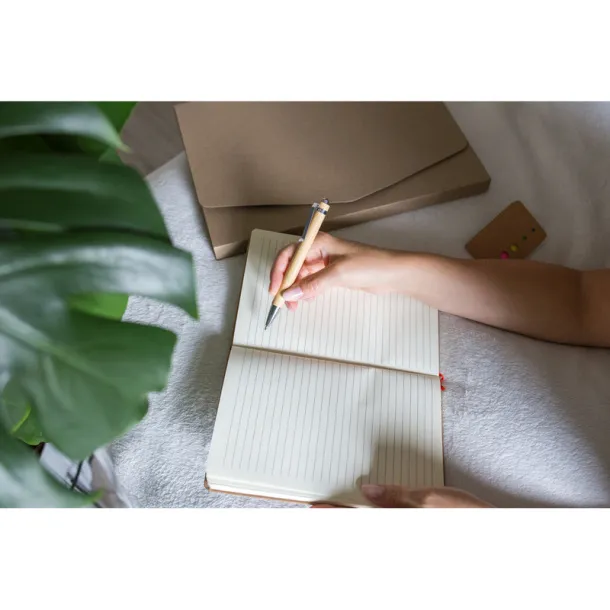  Bamboo ball pen Crna