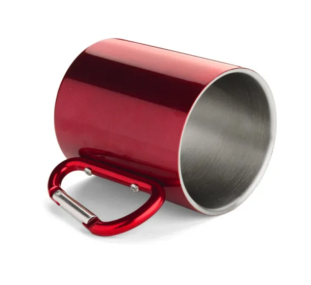 CAMP Mug  280 ml czerwony