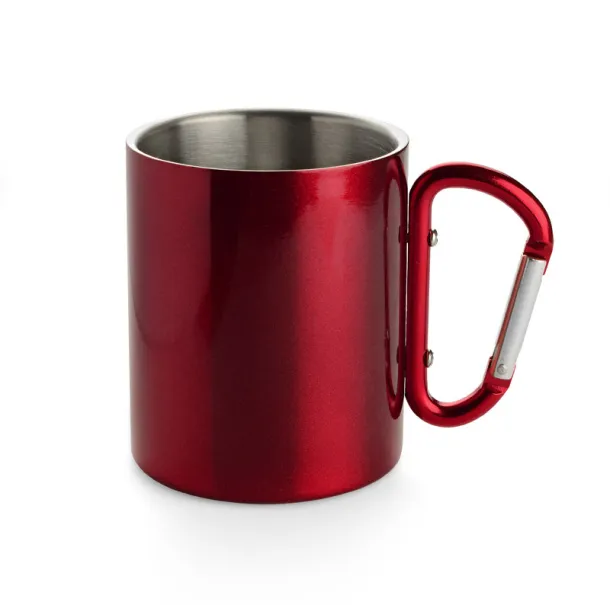 CAMP Mug  280 ml czerwony