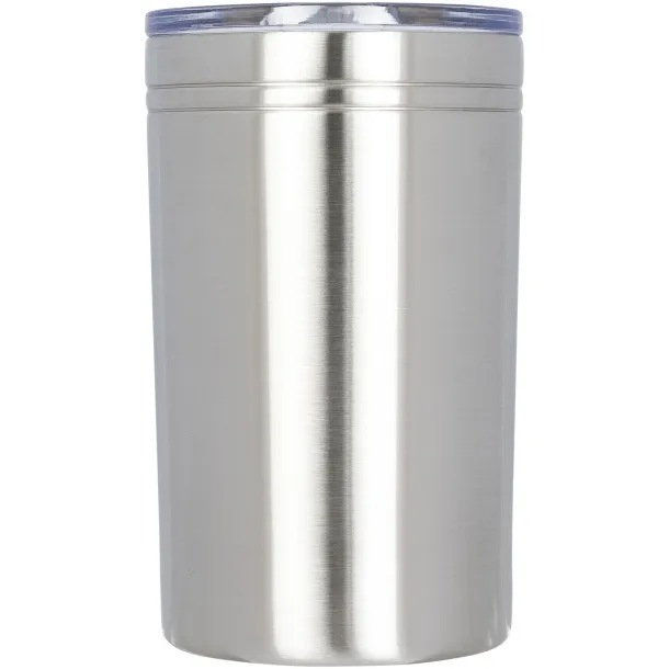 Pika 330 ml vacuum insulated tumbler and insulator Silver