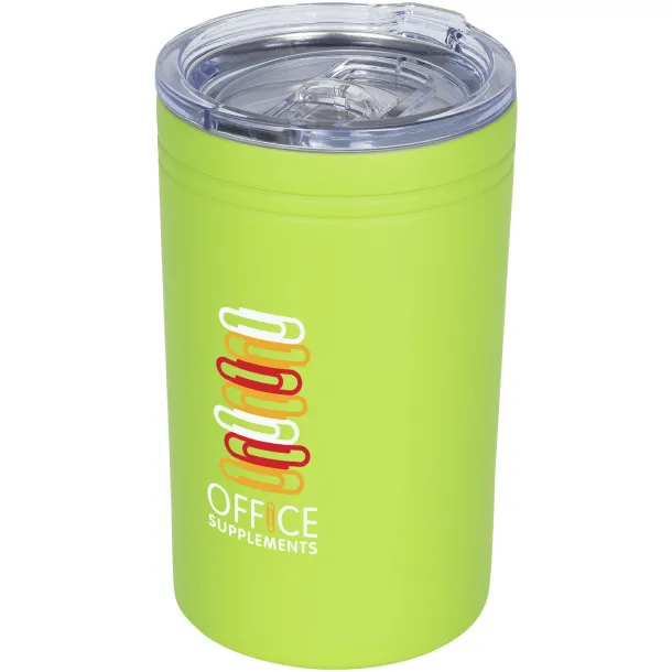 Pika 330 ml vacuum insulated tumbler and insulator Lime