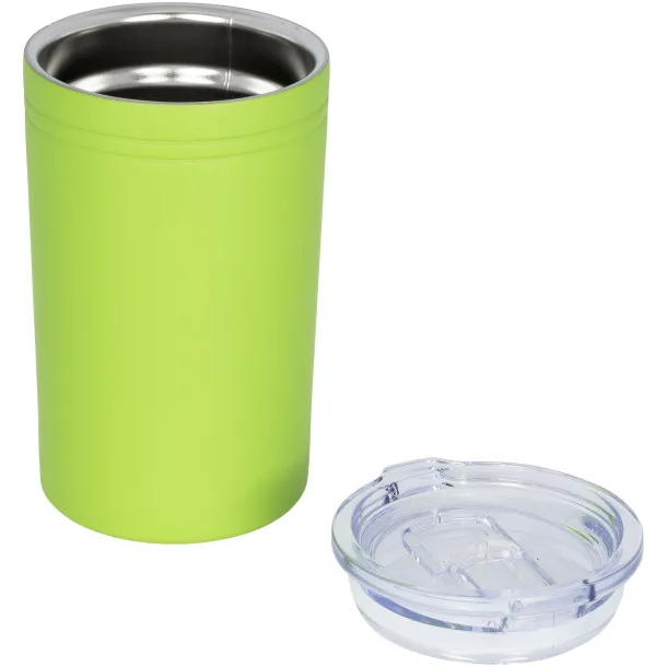 Pika 330 ml vacuum insulated tumbler and insulator Lime