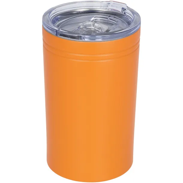 Pika 330 ml vacuum insulated tumbler and insulator Orange