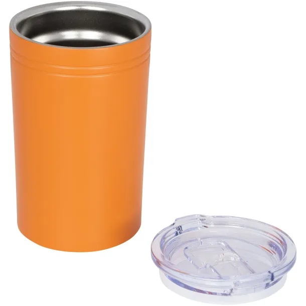 Pika 330 ml vacuum insulated tumbler and insulator Orange