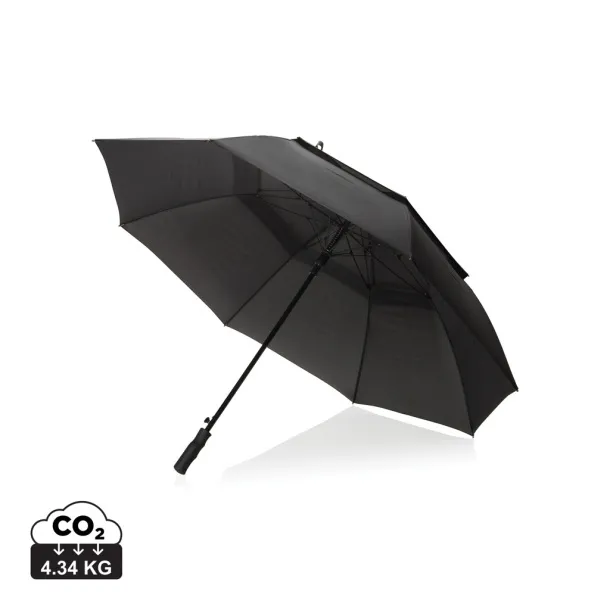  Swiss Peak AWARE™ Tornado 30" storm umbrella - Swiss Peak Black 