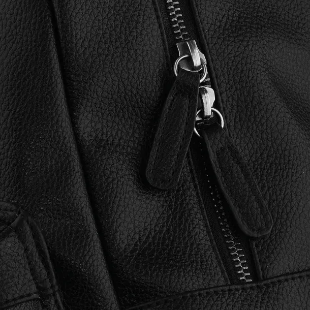  Faux Leather Fashion Backpack - Bagbase