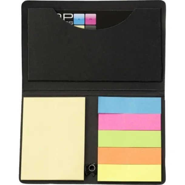  Memo holder, sticky notes black