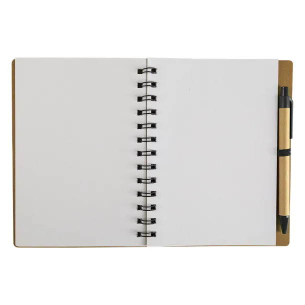 GEO Notebook with pen Black