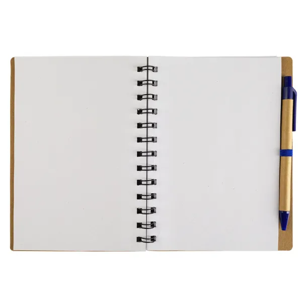 GEO Notebook with pen Royal blue