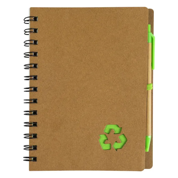 GEO Notebook with pen Kiwi