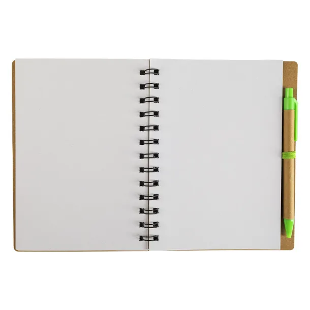 GEO Notebook with pen Kiwi