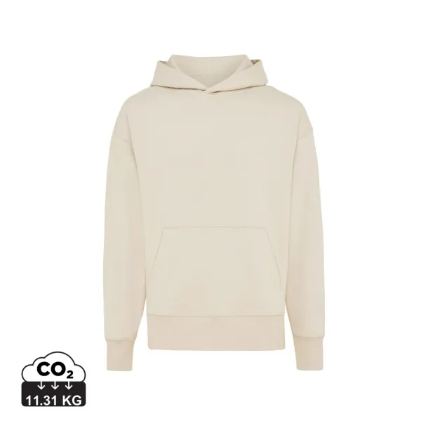  Iqoniq Yoho recycled cotton relaxed hoodie - iqoniq white 