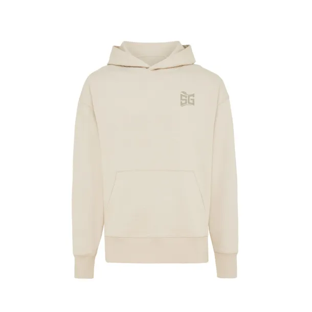  Iqoniq Yoho recycled cotton relaxed hoodie - iqoniq white 