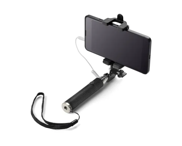 SELFIE MINI Telescopic phone holder Black