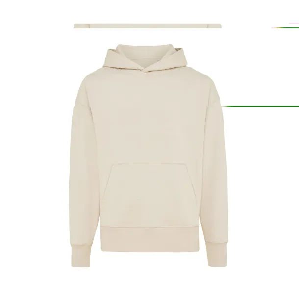  Iqoniq Yoho unisex hoodie od recikliranog pamuka - iqoniq natural raw