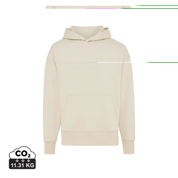  Iqoniq Yoho recycled cotton relaxed hoodie - iqoniq white 