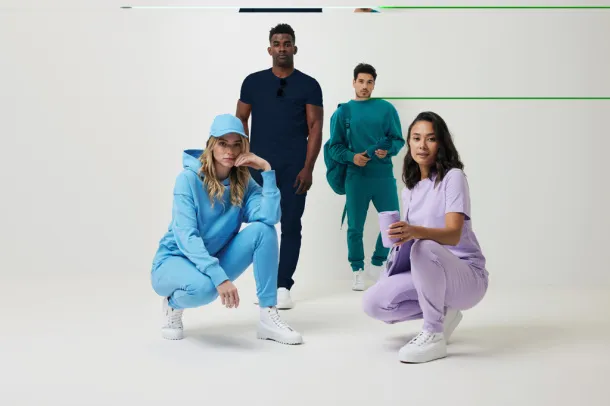  Iqoniq Yoho unisex hoodie od recikliranog pamuka - iqoniq natural raw