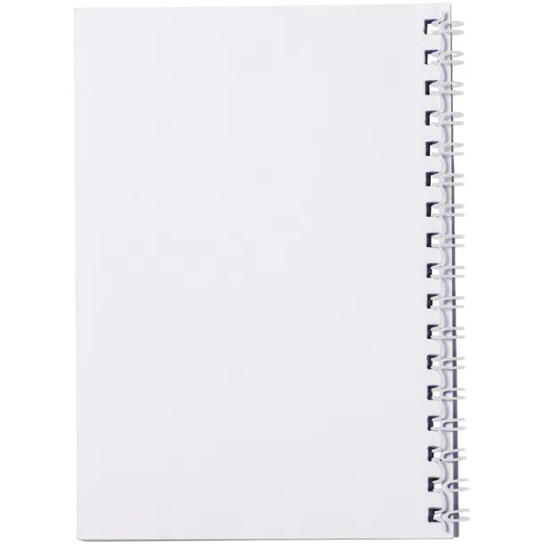 Desk-Mate® wire-o A6 notebook PP cover - Unbranded White