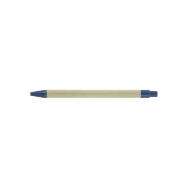  Recycled cardboard ball pen navy blue