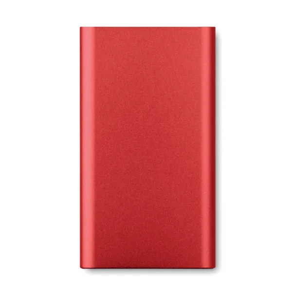 POWER&WIRELESS bežična prijenosna baterija, 4 000 mAh Crvena