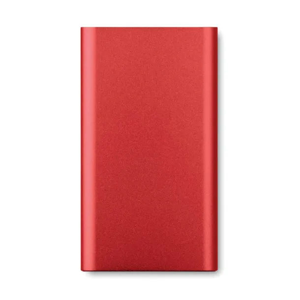 POWER&WIRELESS bežična prijenosna baterija, 4 000 mAh Crvena