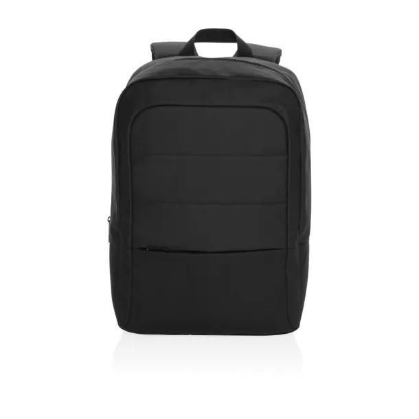  Armond AWARE™ RPET 15.6 inch standard laptop backpack - XD Xclusive Black 