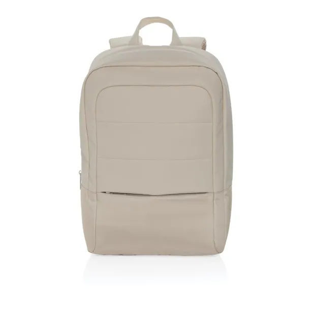  Armond AWARE™ RPET 15.6 inch standard laptop backpack - XD Xclusive beige