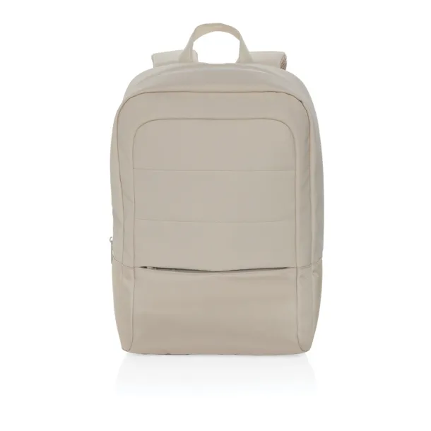  Armond AWARE™ RPET 15.6 inch standard laptop backpack - XD Xclusive beige