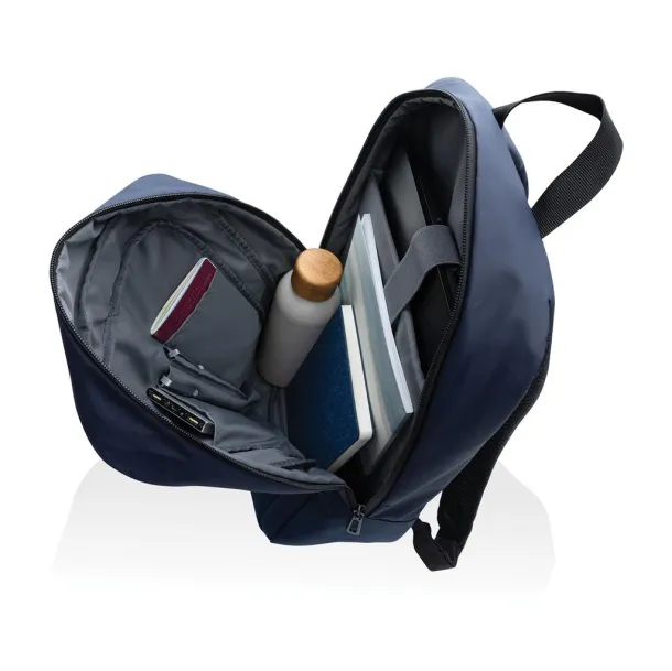  Armond AWARE™ RPET 15.6 inch standard laptop backpack - XD Xclusive navy 