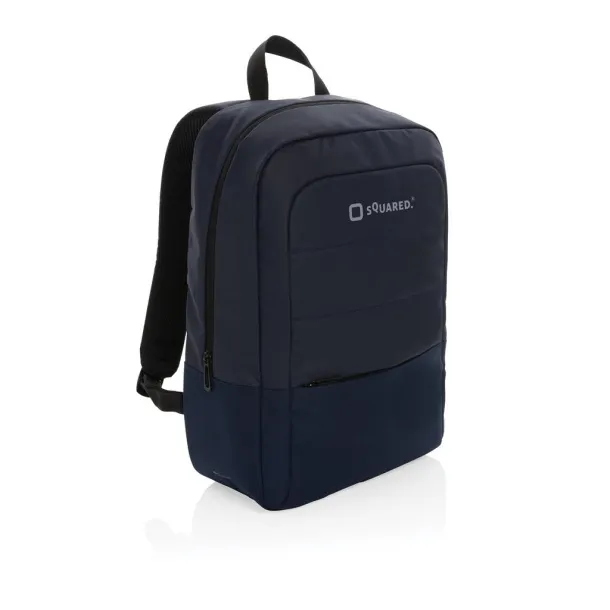  Armond AWARE™ RPET 15.6 inch standard laptop backpack - XD Xclusive navy 