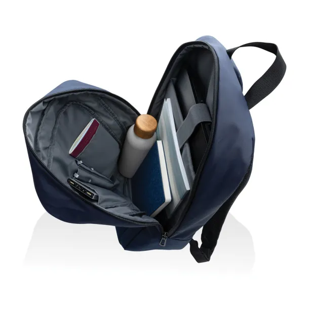  Armond AWARE™ RPET 15.6 inch standard laptop backpack - XD Xclusive navy 