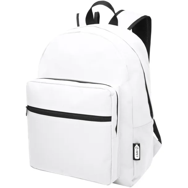 Retrend RPET backpack - Unbranded White