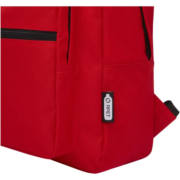 Retrend RPET backpack - Unbranded Red