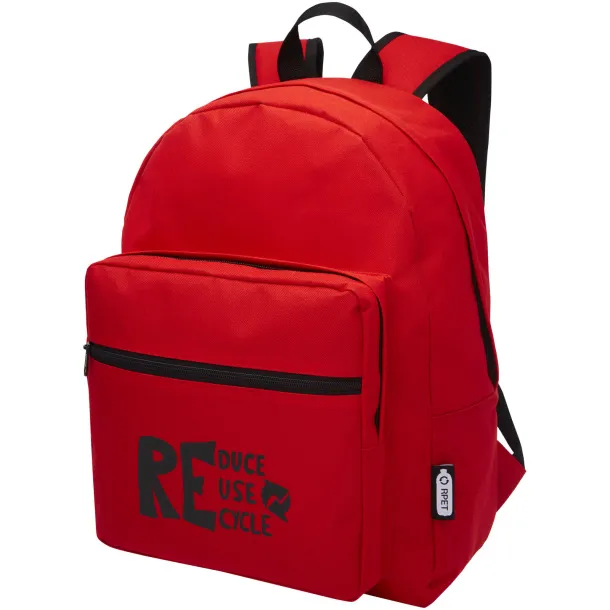 Retrend RPET backpack - Unbranded Red