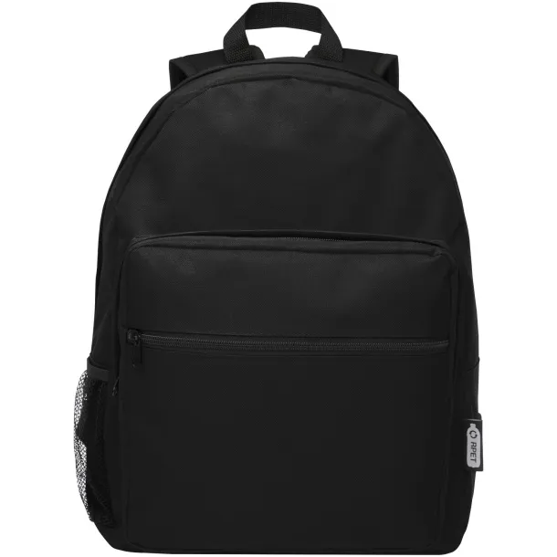 Retrend RPET backpack Solid black