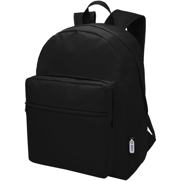 Retrend RPET backpack Crna