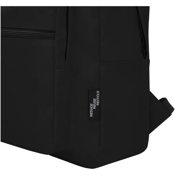 Retrend RPET backpack Solid black