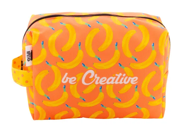 CreaBeauty Carry RPET custom cosmetic bag Black