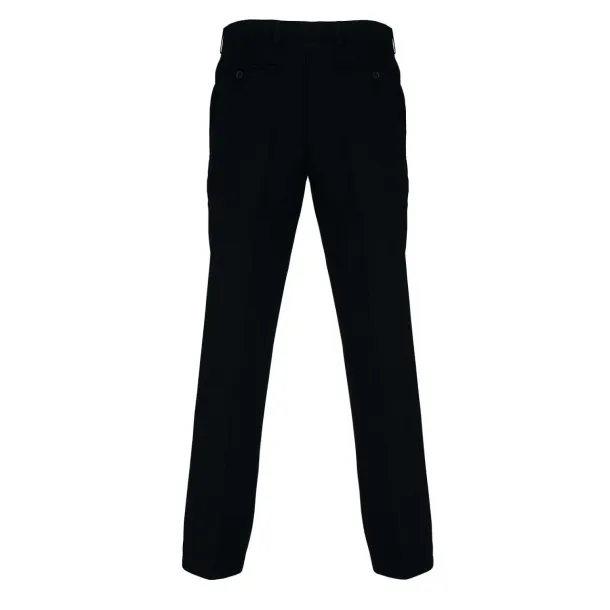  MEN’S TAILORED POLYESTER TROUSERS - Premier Black