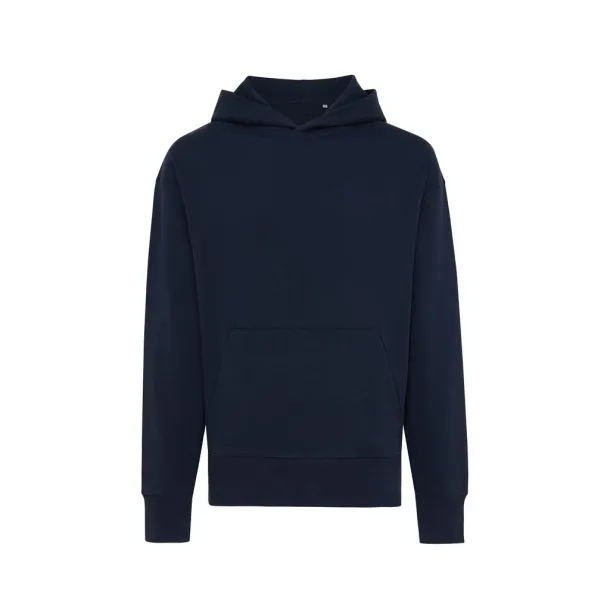  Iqoniq Yoho unisex hoodie od recikliranog pamuka, 340 g/m² - iqoniq navy