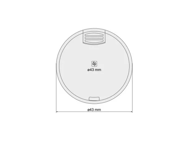 COIN CARD USB Flash memory - PIXO White