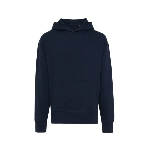  Iqoniq Yoho unisex hoodie od recikliranog pamuka, 340 g/m² - iqoniq navy