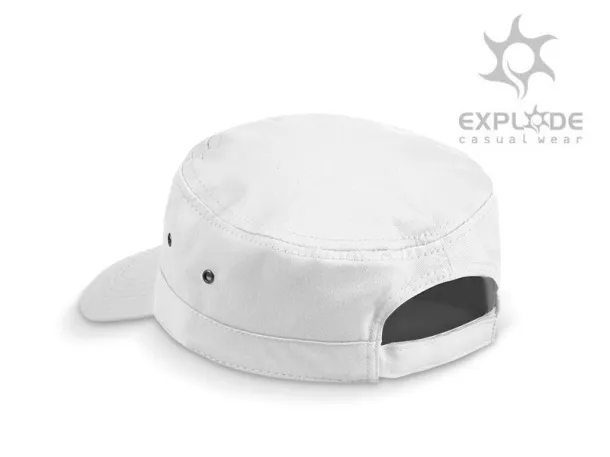 PANAMA military cap - EXPLODE White