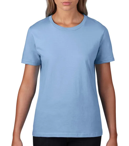  Premium Cotton Ladies' T-Shirt - Gildan Svijelo plava