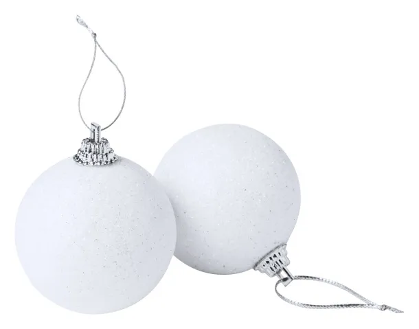 Yenkit Christmas tree ornament set White