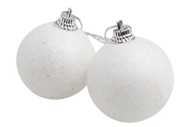 Yenkit Christmas tree ornament set White