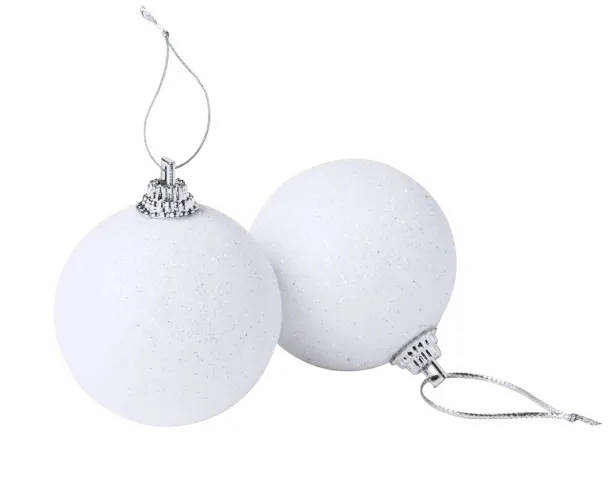 Yenkit Christmas tree ornament set White