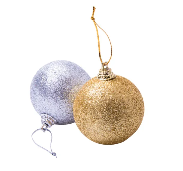 Yenkit Christmas tree ornament set Silver Gold